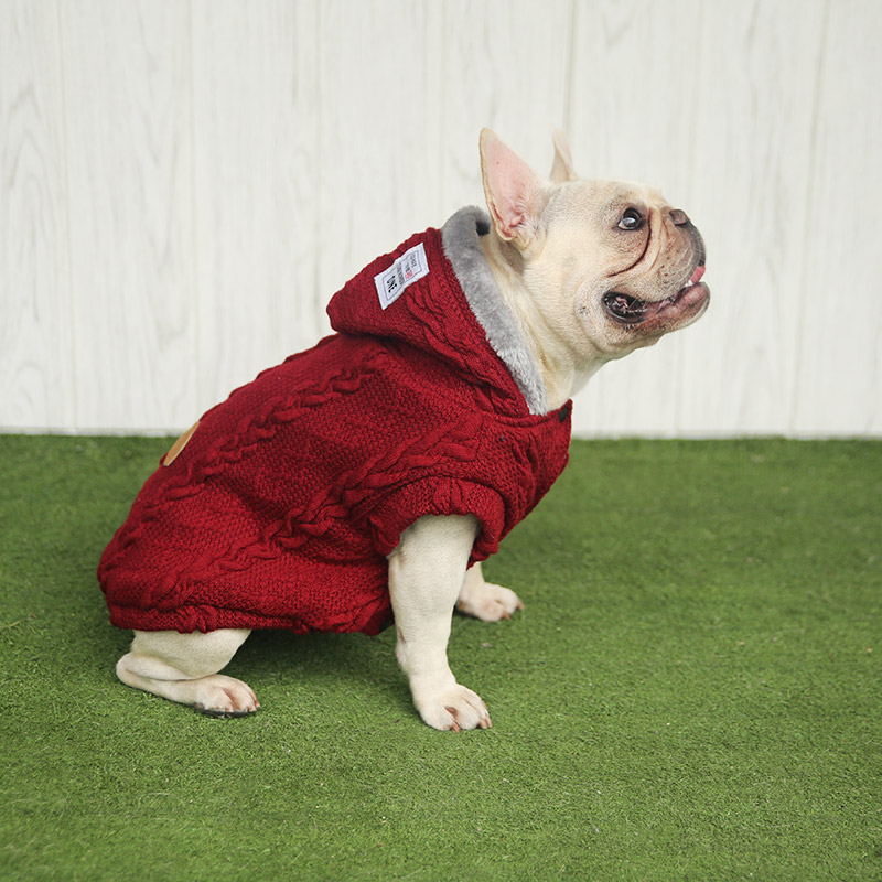 Hond Trui Winter Warm Hond Kleding Kat Kleding Hond Warme Jas Voor Franse Bulldog Kleine Medium Hond Kleren