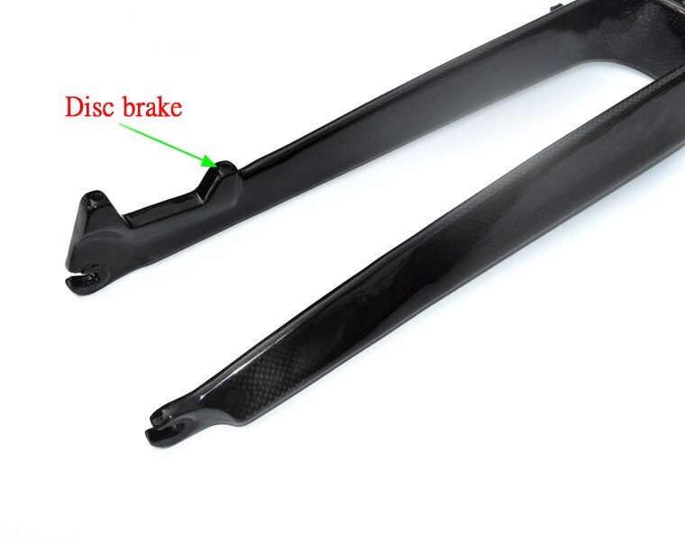 29/27.5/26 Inch Mountainbike Full Carbon Fiets Voorvork 1-1/8 "Schijfrem 3K Mat/Glanzend rechte Buis Stijve Mtb Vork
