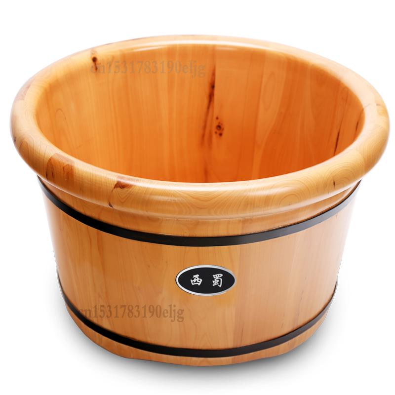 Foot bath barrel cedar foot bath barrel foot bath barrel wooden foot bath barrel solid wood foot bath home