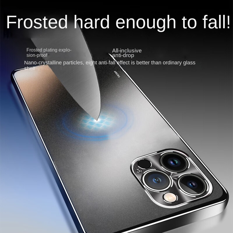 Fully Protective Cover with Shockproof and High-end , Case for iPhone 16Pro, 15, 14, 13, 12 Pro Max,