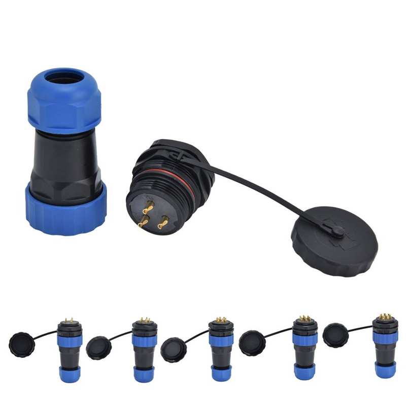 Aviation Plug Socket Male Female Connector Pure Copper Gold Plated for Instrument for Communication Equipment