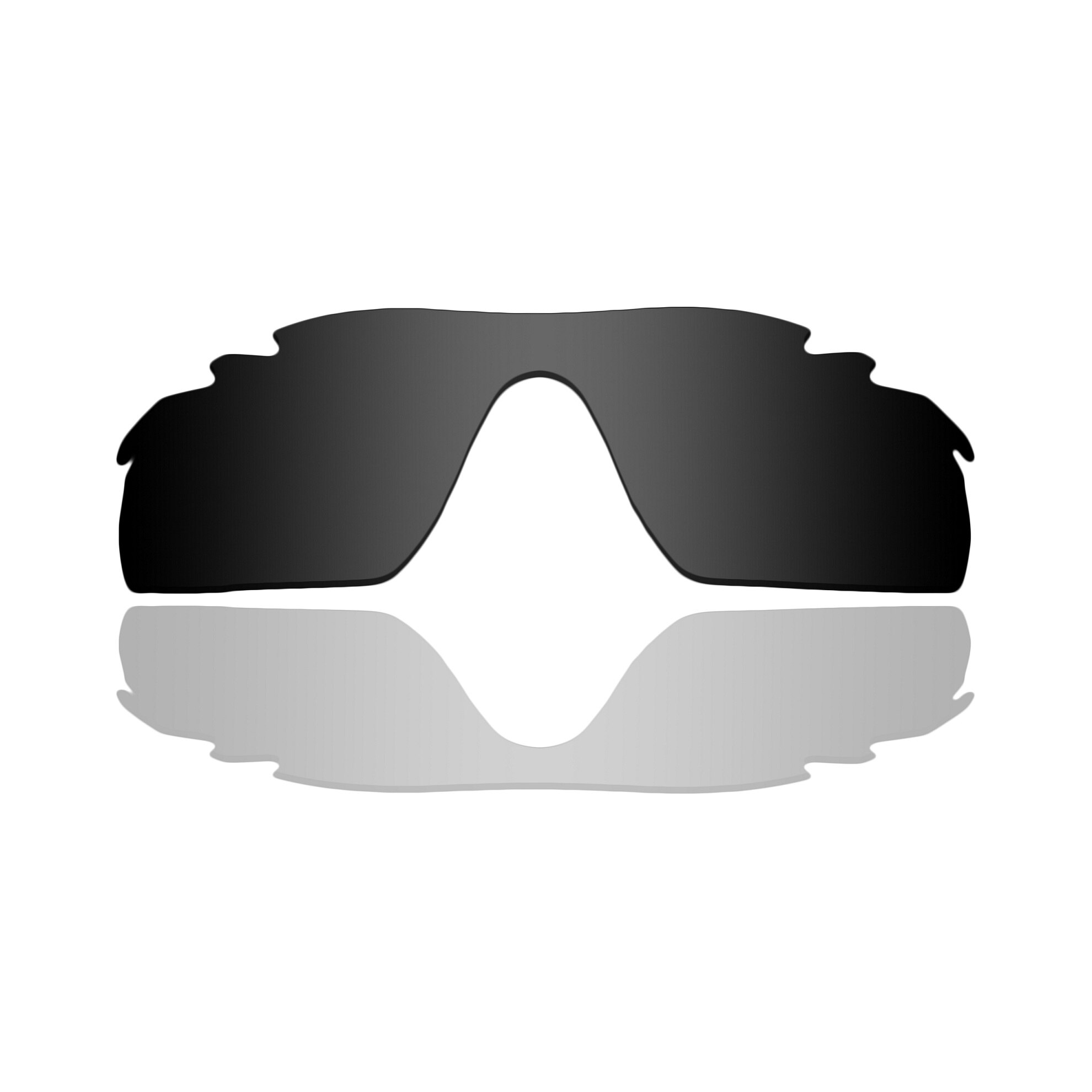 Lentes de repuesto polarizadas para marco ventilado RadarLock Path, muchos colores, antirreflectante, antiarañazos: Black