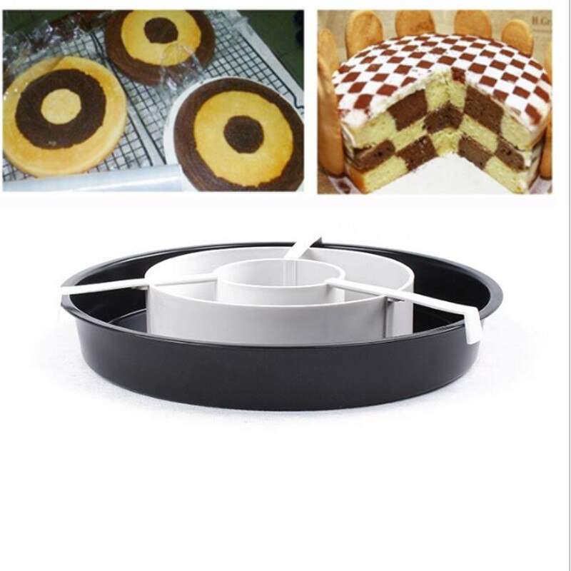 9 " non-stick bakform plåt avdelare set 4pc/ set 3 bakning kakform med 1 kakgaller pizzaform köksredskap gör-det-själv bakverktyg
