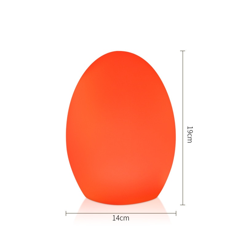Ellipse Shape WiFi Smart Table Lamp Compatible For Google Home Alexa Voice Control Touch LED Ambient Night Light APP Controlled