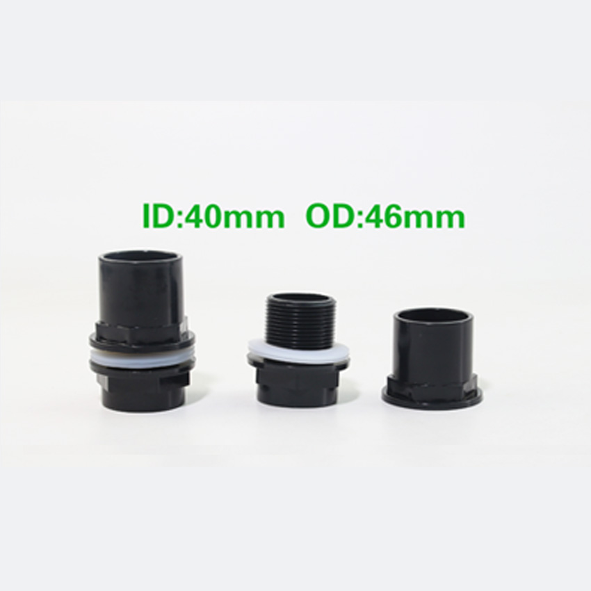Aquarium Plus UPVC Water en Water Gewrichten PVC Aquarium Waterdichte Joint Aquarium Accessoires: ID 40mm
