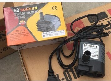 Multifunktionel indbygget dykpumpe til akvarie akvarium vandpumpe ulter lydløs pumpe sunsun hj -111/211/311/411/611: Hj 611