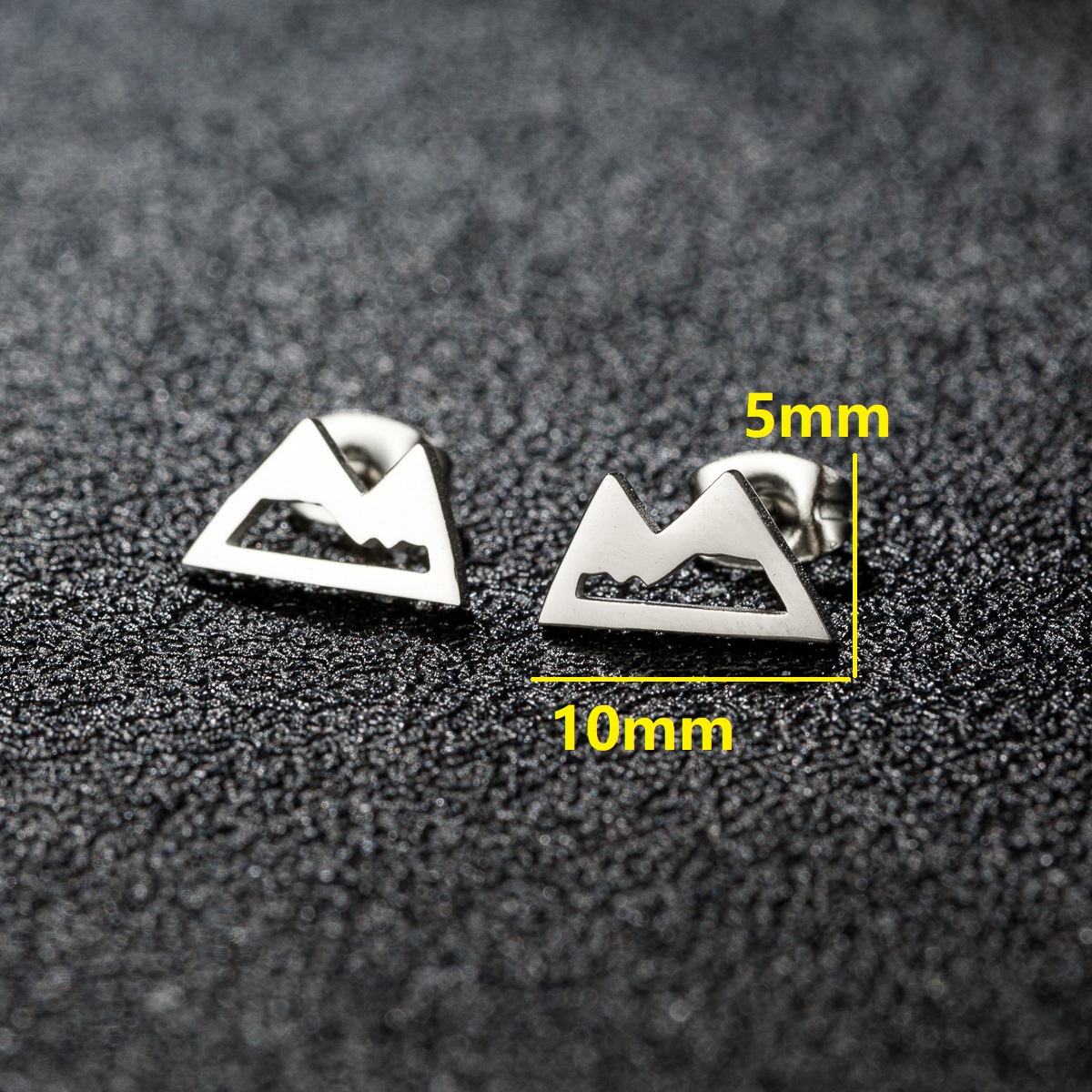 Roestvrijstalen Bliksemschicht Oor Piercing Oorbellen Meisje Punk Donder Gouden Trendy Vrouw Oorbel 2024 Premium Sieraden: WHITE / Rose Goud Kleur