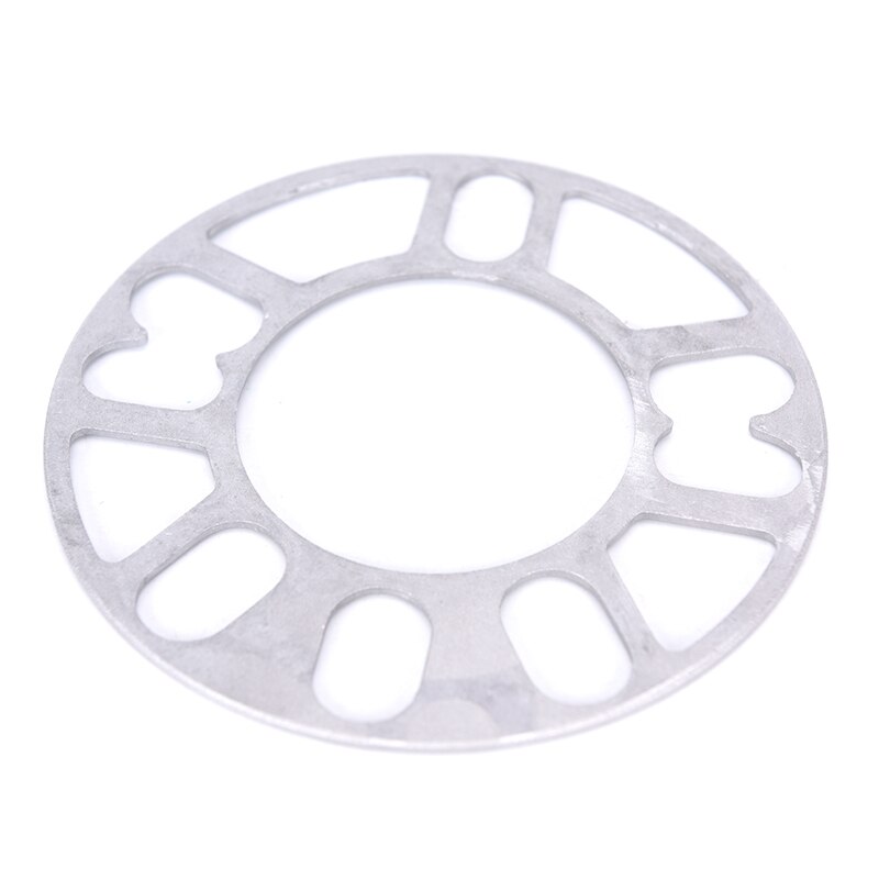 2PCS Universal Alloy 3mm 5mm 8mm 10mm Aluminum Wheel Spacer Shims Plate