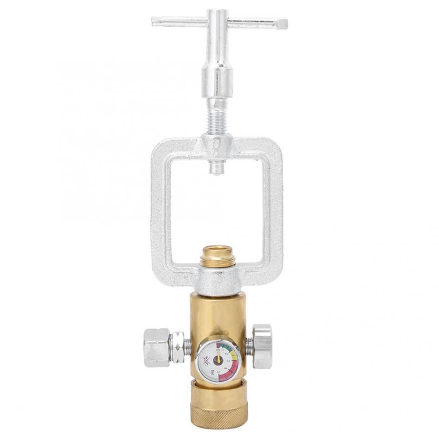 0.01-0.15MPa Acetylene Gas Pressure Reducer Air Flow Regulator Gauge Meter Mini Pressure Relulator Trap