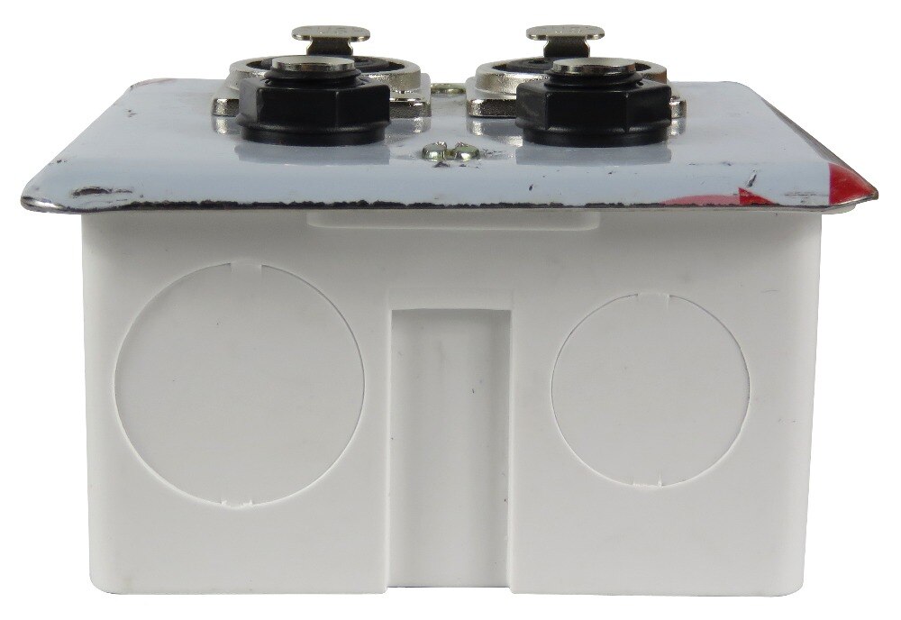 STARAUDIO – panneau mural en acier, 2 pièces, 2 XLR, 1/4 ", 6.35MM, prise Jack, SWP-4001