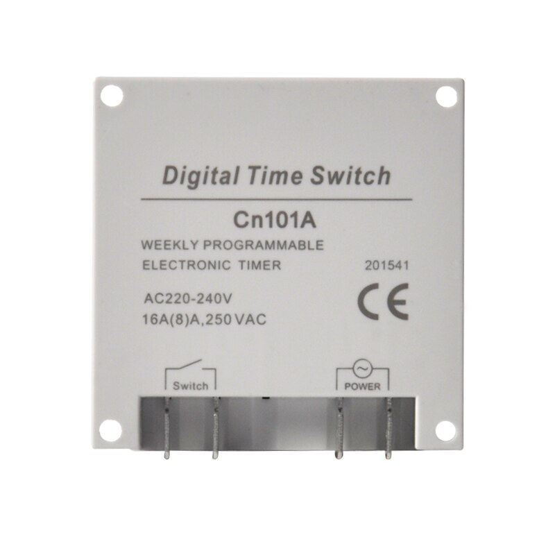 L701 CN101A 16A digital time switch 12V/24V/110V/220V AC DC weekly programmable electronic timer