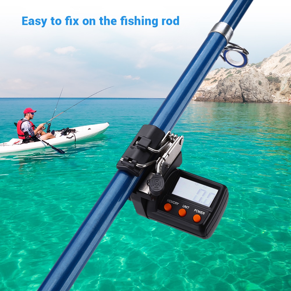 Compteur de ligne de pêche électronique 999M affichage numérique ligne de pêche chercheur de profondeur Pesca carpe Pesca outils de pêche