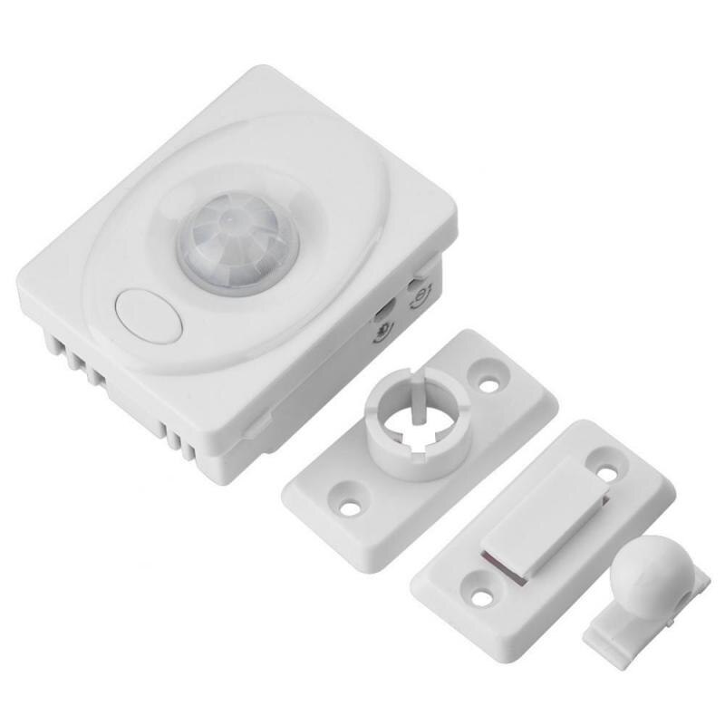 Motion Sensor DC 12V Home Motion Detector Automatic Passive Infrared PIR Sensor 140 Degree Rotating Outdoor Timer Light Switch