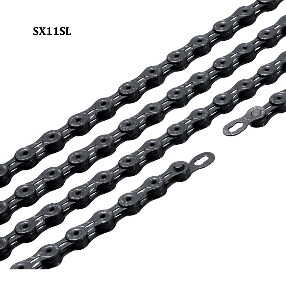 SUMC CHAIN 11/12 Speed Chain Bicycle Chain sx11sl SX12SL Mountain Bike Ultralight Chain Road Bike Chains X12SL Bicycle Chain: sx11sl black