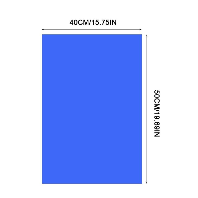Filtre de couleur de Gels de papier 40*50cm 15.75in * 19.69in pour l'éclairage de scène