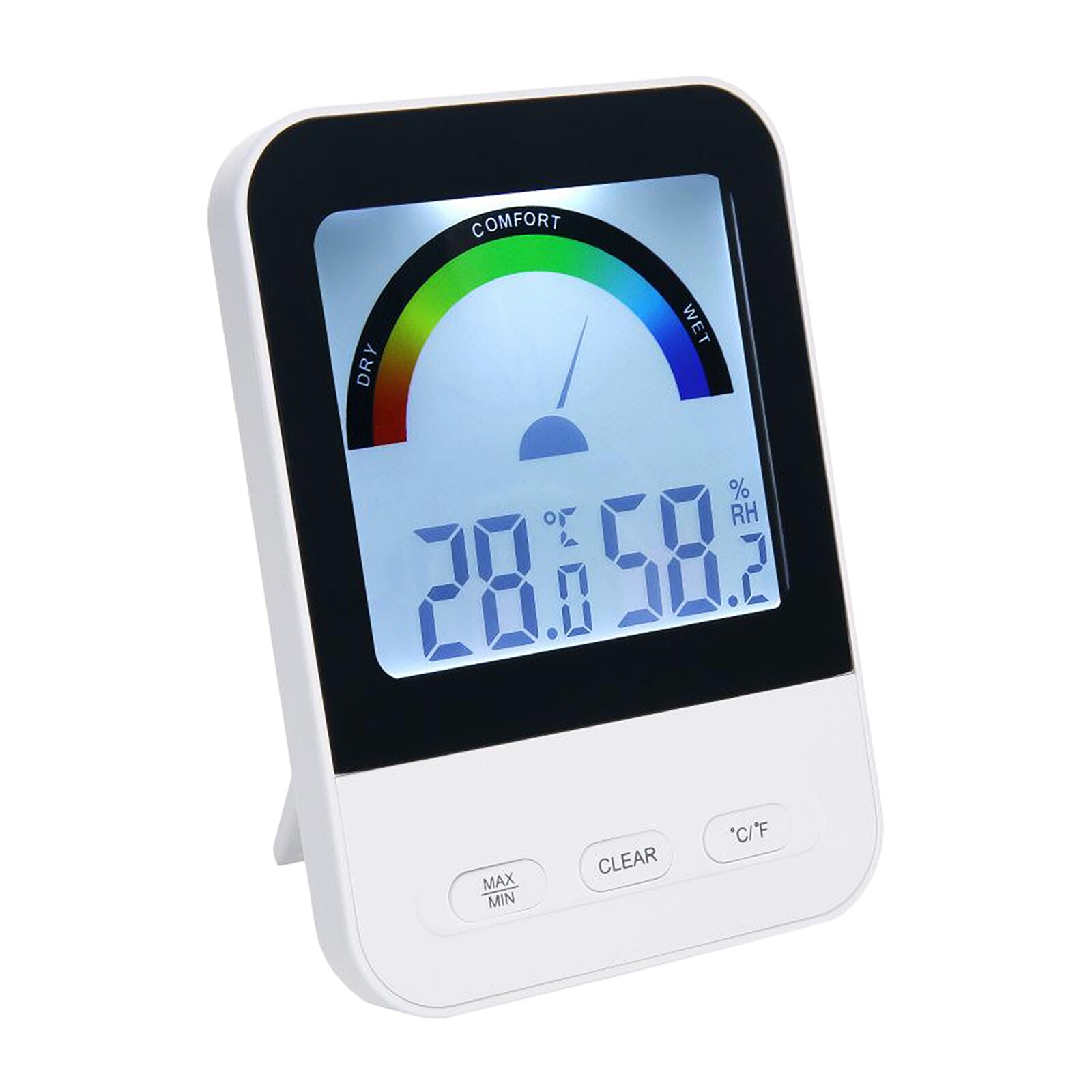 Mini Pro Lcd Thermometer Hygrometer Reizen Temperatuur Vochtigheid Monitor