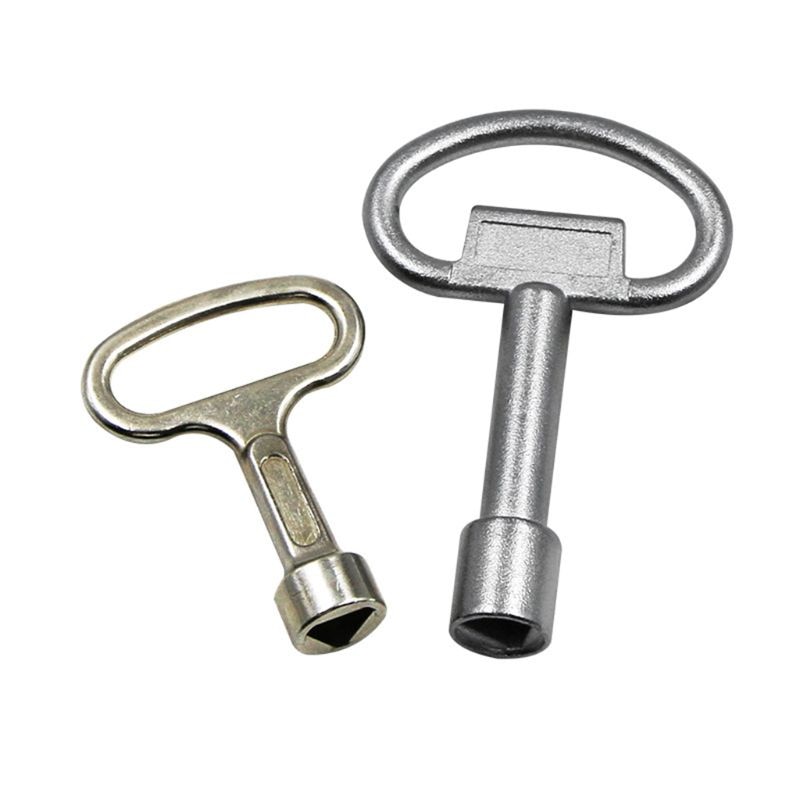 MS705 Electrical Cupboard Box Elevator Cabinet Key Universal Triangle Key Wrench Train Switch Panel Lock Key