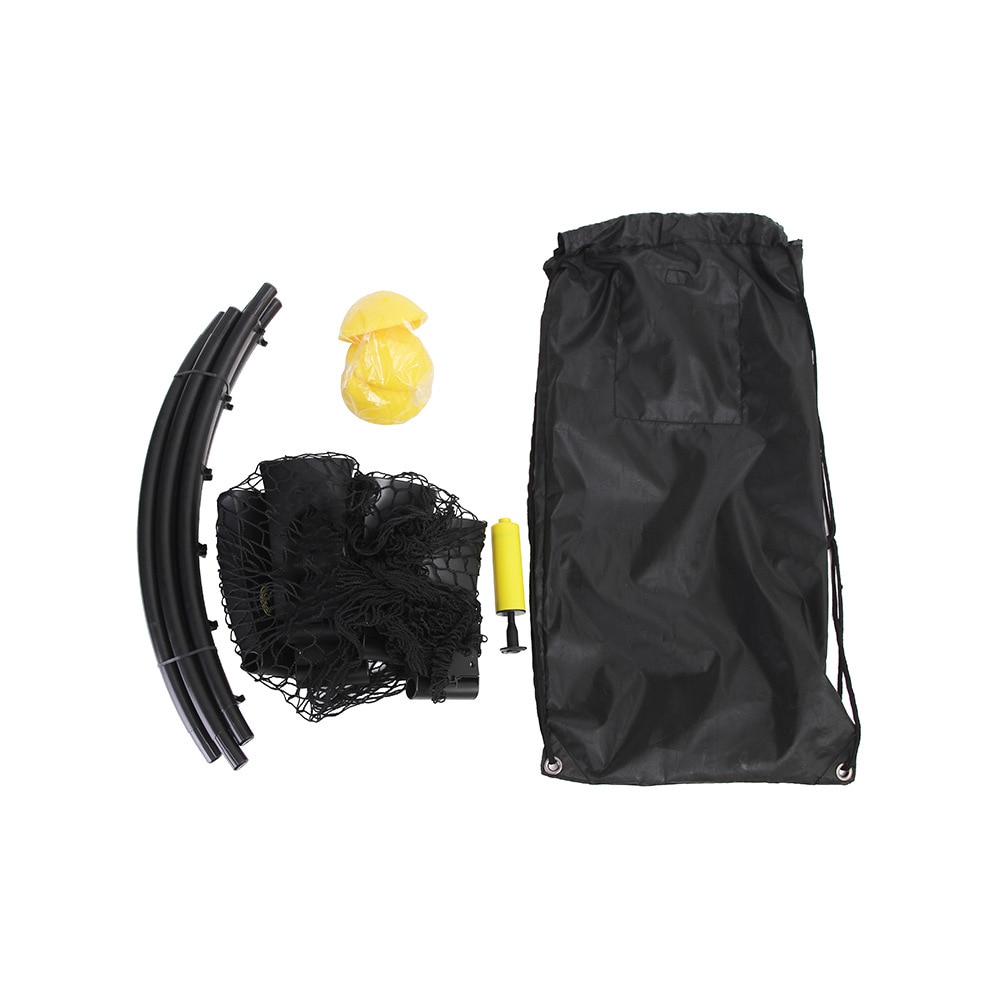 Mini Beach Volleyball Game Set Outdoor Team Sports Lawn Fitness Equipment Net With 3 Balls