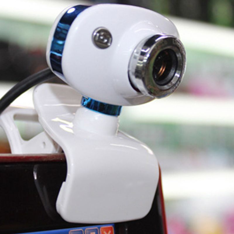 Mini Clip-on USB Computer Camera with Microphone Laptop Webcam Video Zoom Home Photography Camera Lens Accessories