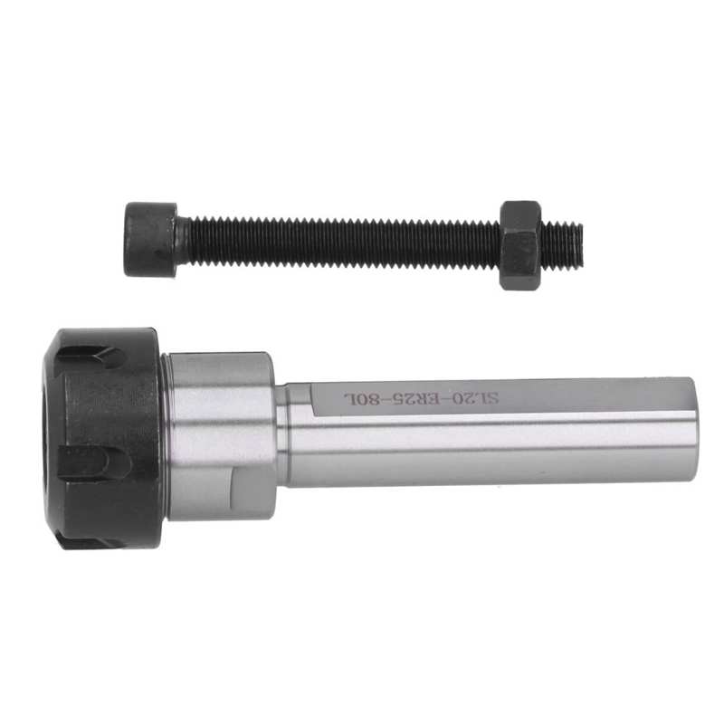 20mm Extension Rod Mill Cutter Holder Machine Lathe Collet Extension Rod Repair Shop Milling Machines for Drilling Machines CNC