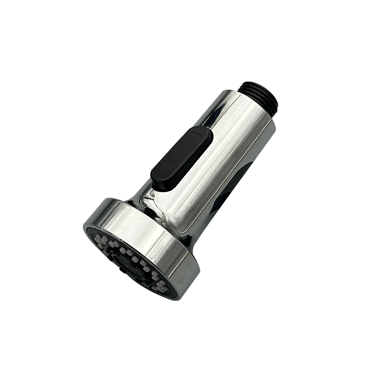 Keuken Kraan Pull Down Sproeikop Met Led Verlichting, 3-Functie Spoelbak Spuitmond, Geschikt Voor Gootsteen Kraan: Light Grey