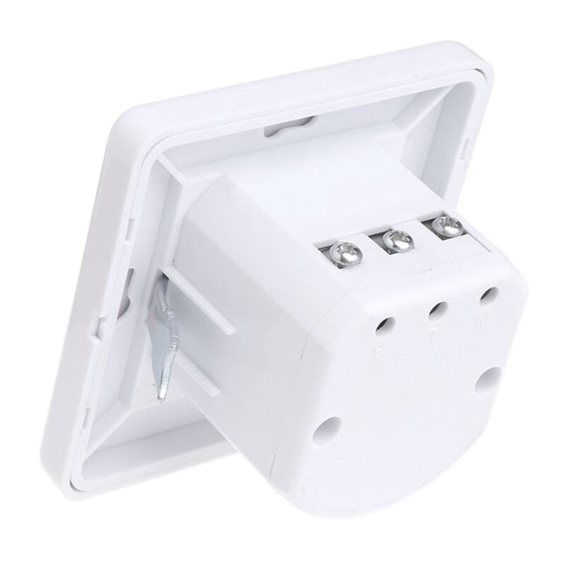 220-240V AC Wall Mounted 9m Automatic PIR Infrared LED Motion Sensor Switch 50Hz Y98E