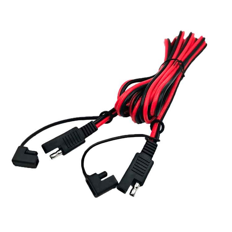 12FT Long Heavy Duty DC Cord SAE to SAE Connector Extension Cable 16 AWG Wire Harness