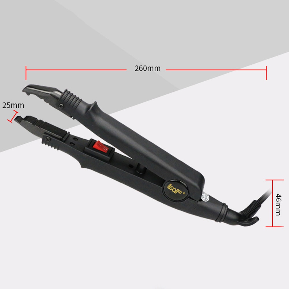 Hair Extension Fusion Iron Keratin Bonding Tool Heat Connector