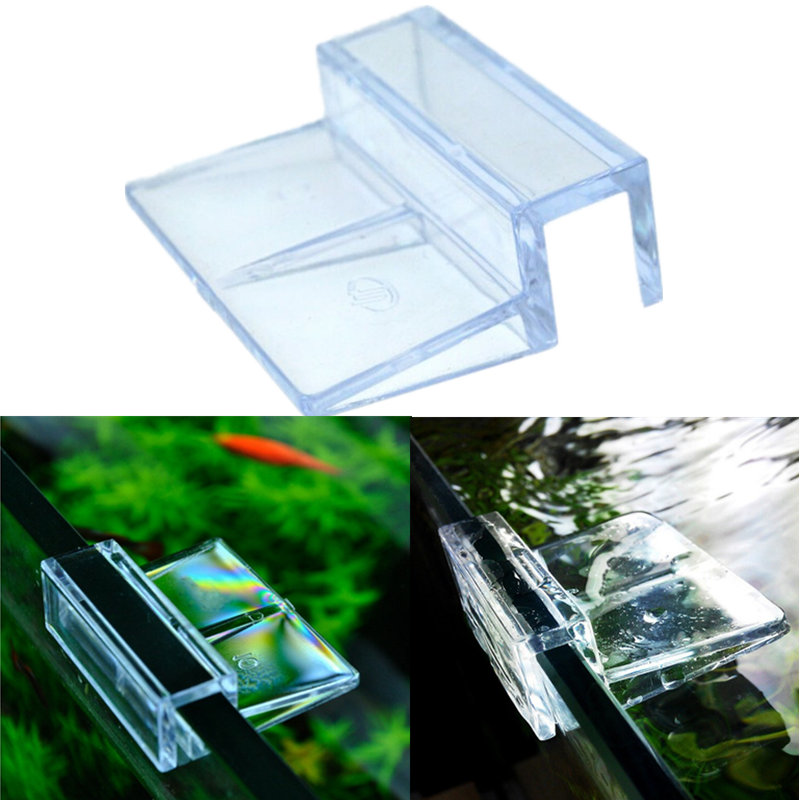 4pcs/set Fish Tank Aquarium Bracket Fish Tank Cover Plate Bracket Acrylic Fish Tank Cover Support Frame Pet Supplies