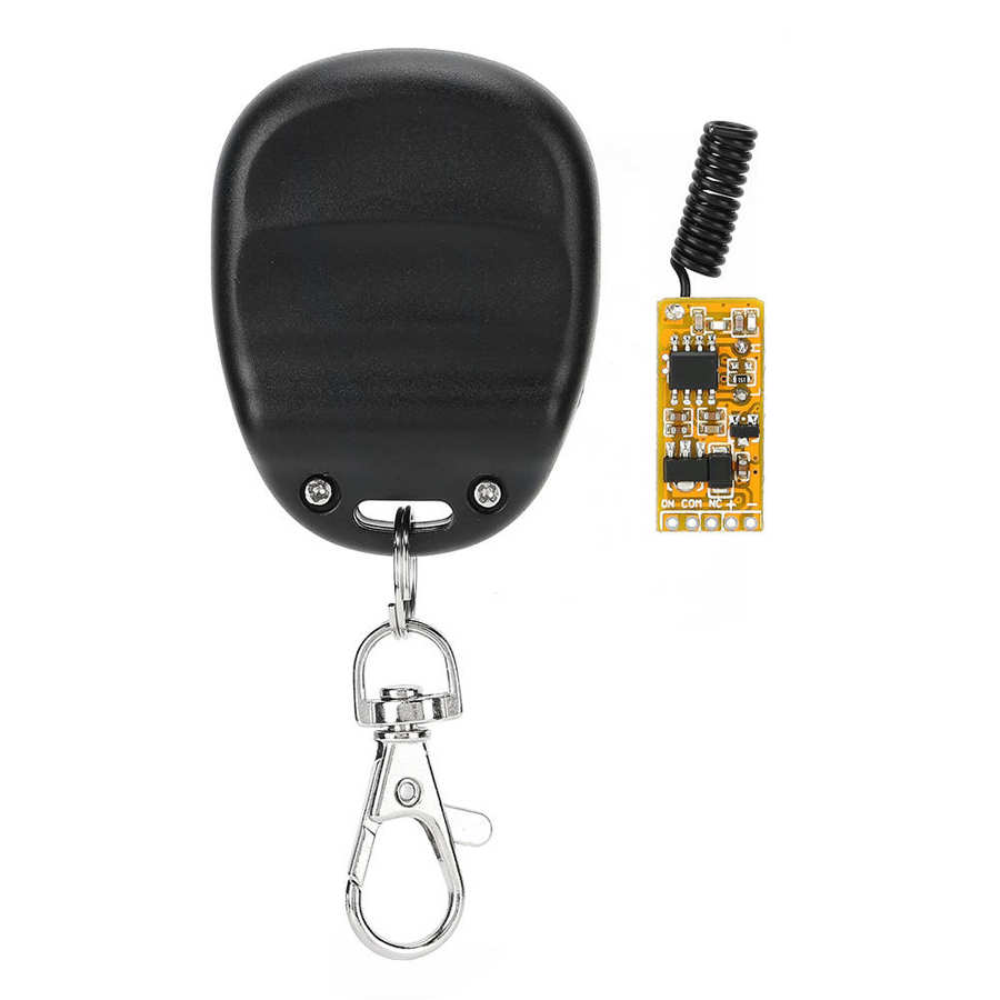 Ultra-small mini remote control switch, 3.5 V 3.7 V 5 V 9 V 12 V 24 V Type of learning One-way remote control switch