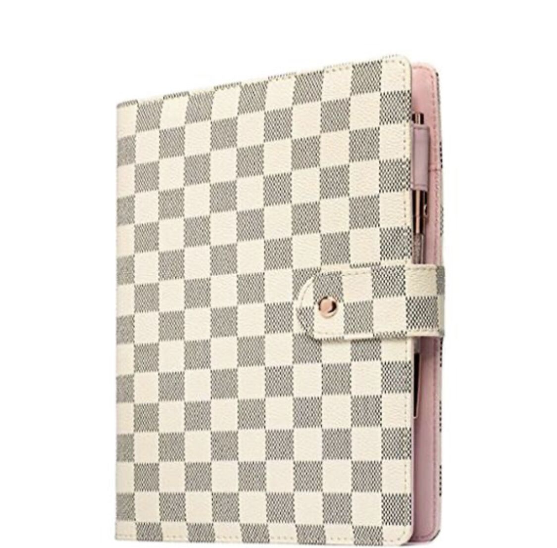 A5 Notebook Losbladige Hoogwaardige Lederen Cover Lattice Notebook & Journal Schedule Boek Notebook Lederen Case