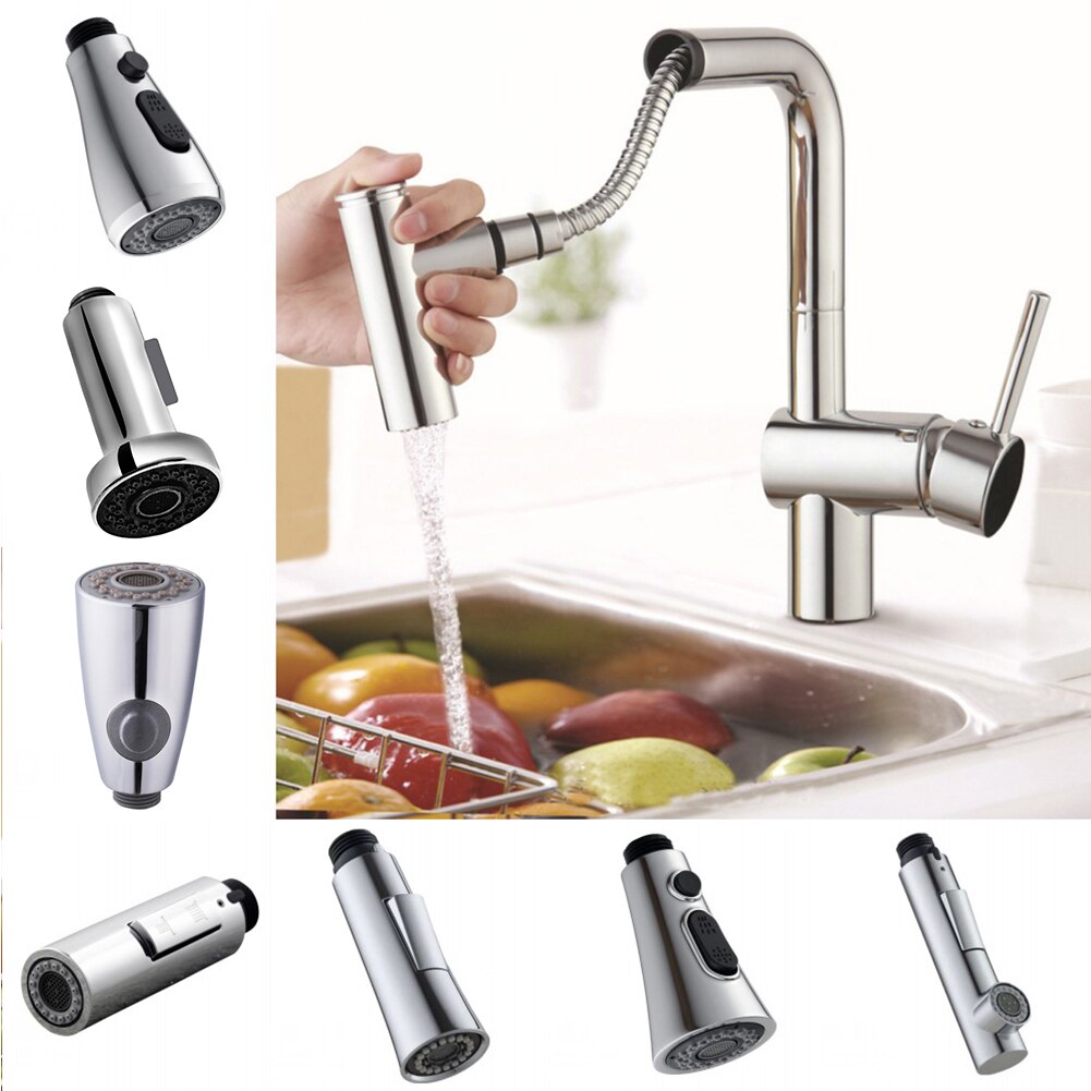 Spare Tap Sproeikop Kraan Trek Douchekop Handheld Mengkraan Voor Keuken Badkamer