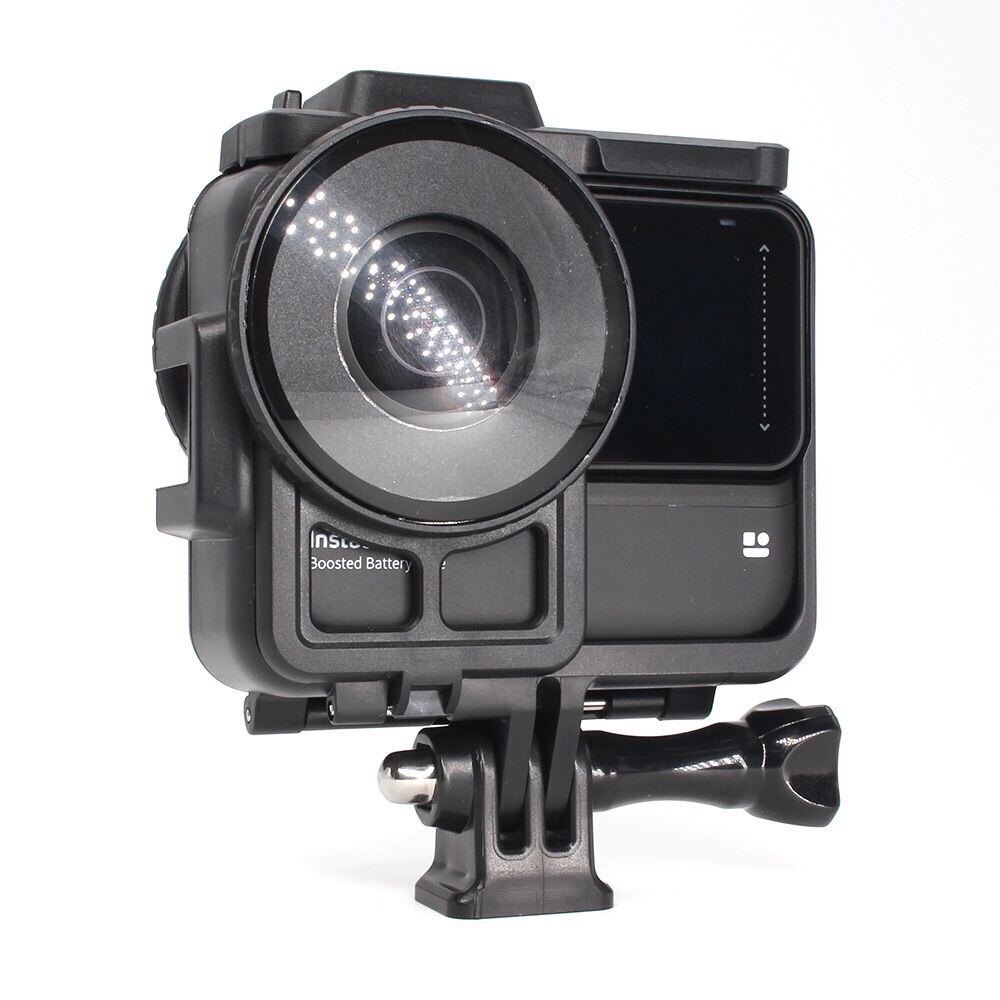 Schutzhülle für insta 360 one r, basisabdeckung, schutzrahmen, objektiv, blitzschuhtasche, akku-boosting-zubehör