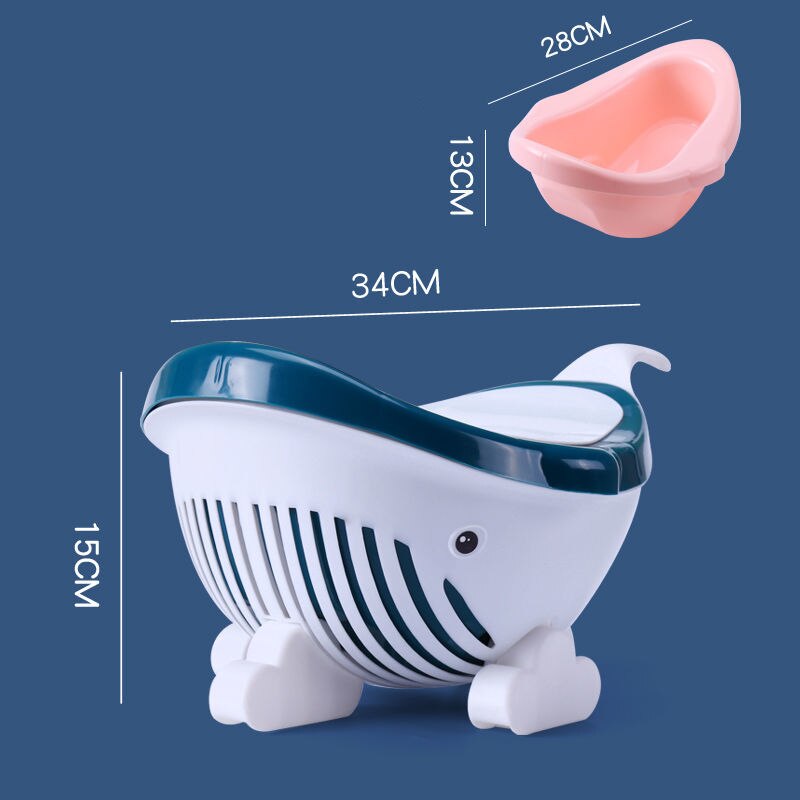 Little Whale Children's Toilet Bowl Enfant Kids Baby-Assisted Boy Girl Training Seat Small WC Pot Cartoon Portable Urinals Potty