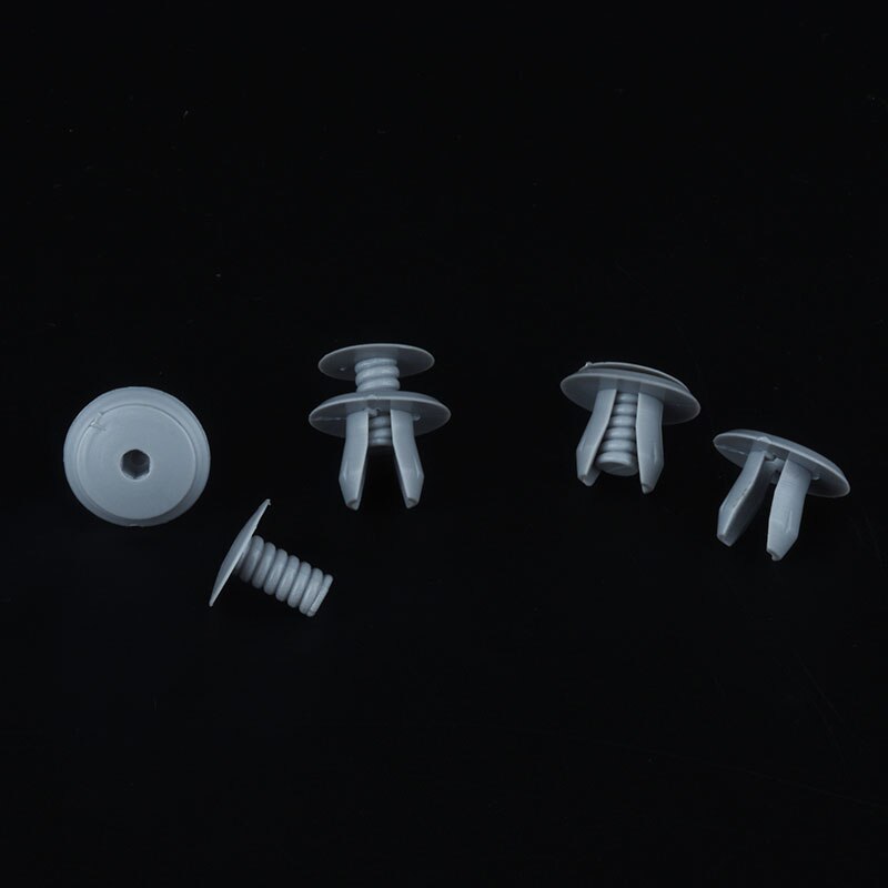 50 Stuks Auto Fasteners Trim Panel Lining Clips Grijs Plastic Houder Rievts Voor Vw Volkswagen T4 T5 Transporter Eurovan