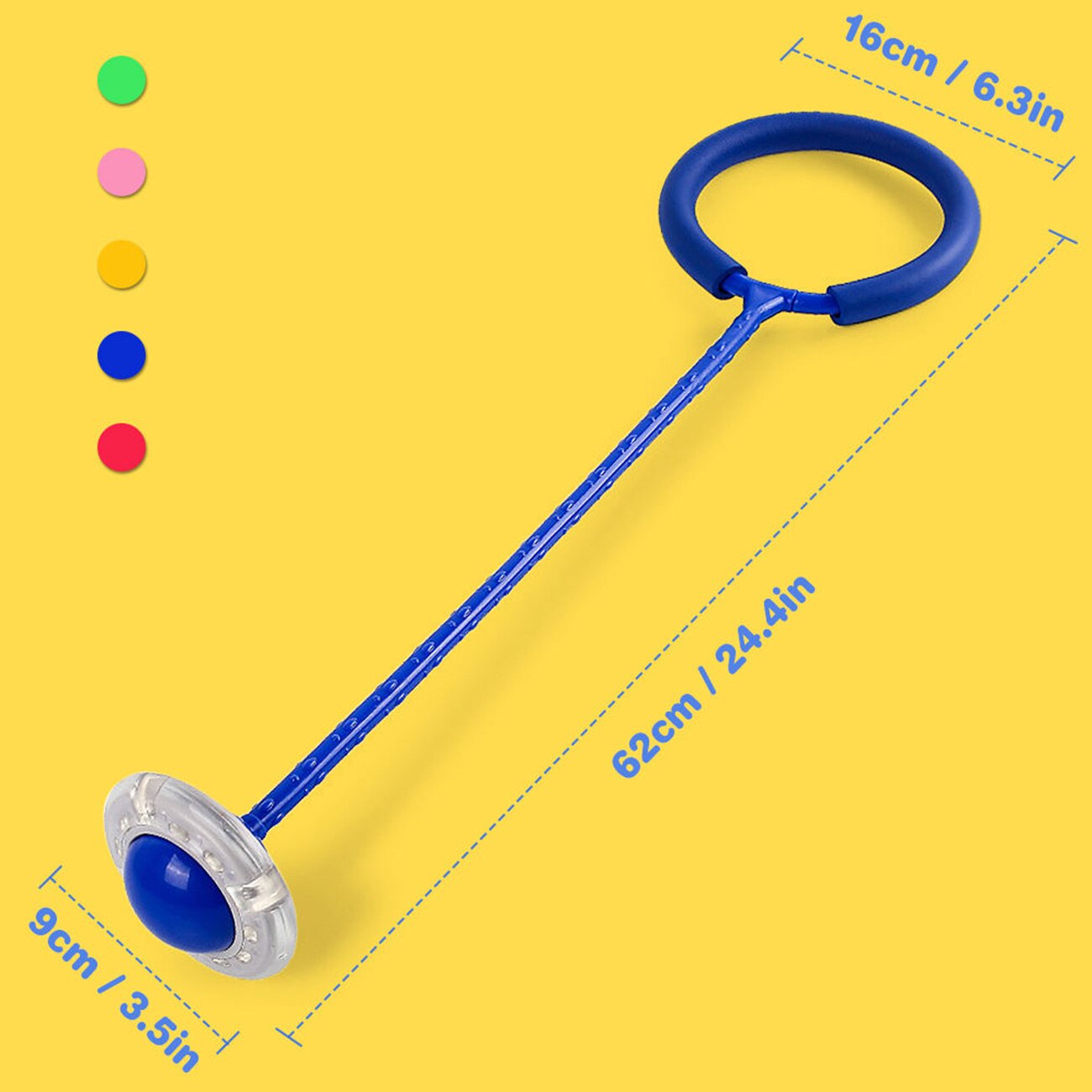 Flash Springen Touw Bal Kinderen Outdoor Fun Sport Speelgoed Led Kinderen Springen Kracht Reactie Training Swing Bal Kind-Ouder games