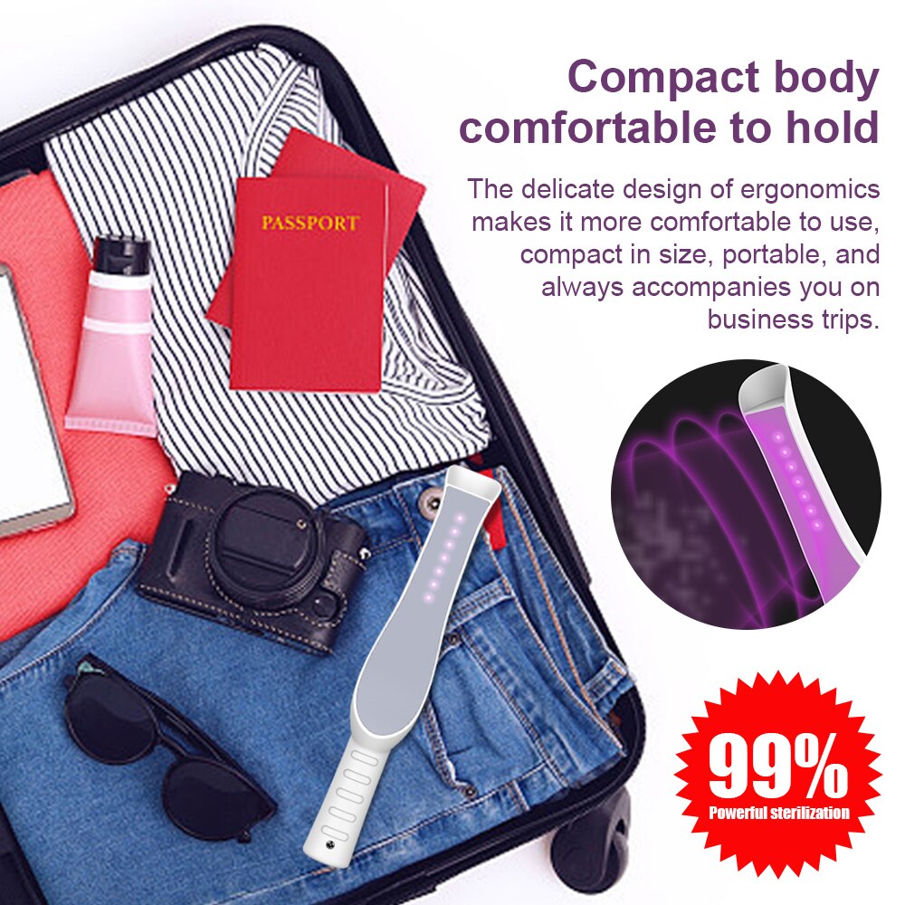 Disinfection Lamp UVC Portable Disinfection Energy Conservation UV Light Sterilizer