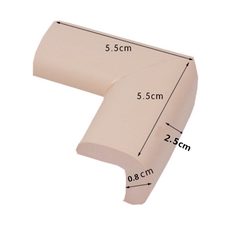 4pcs/lot Soft Edge Corner Guards Table Desk Corner Protector Baby Safety Edge Corner Guards kids baby Protection Tape Cushion