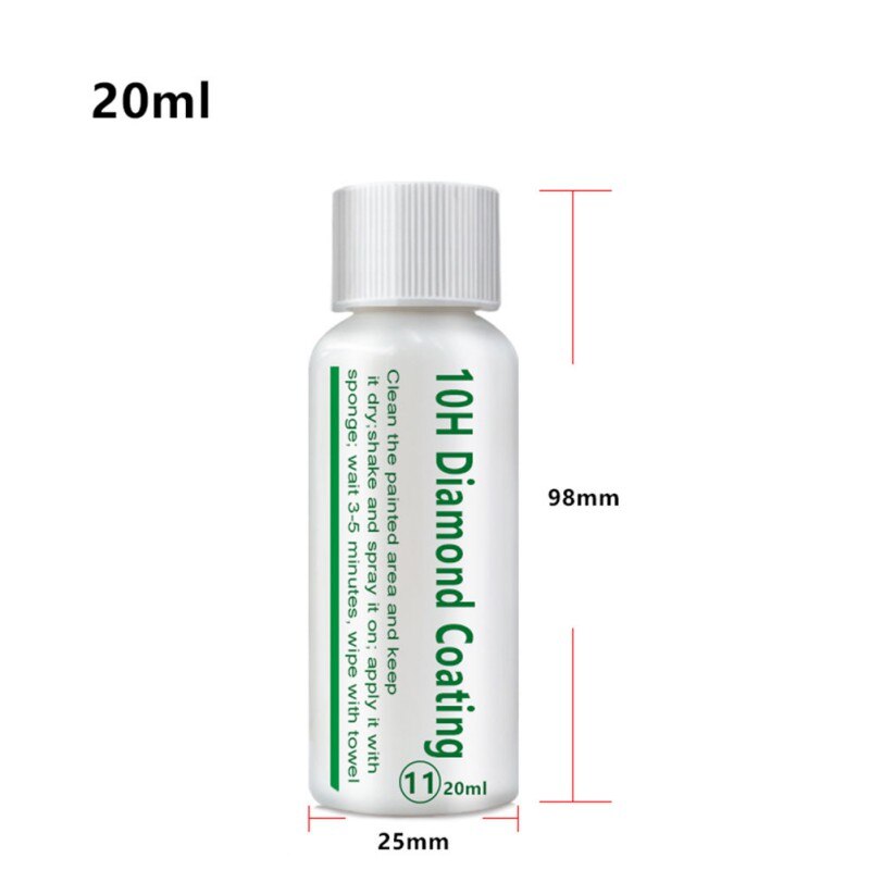 10H Diamond Coating Hydrophobic Glass Coating Ceramic Automotive Coating Car Kit Diamond Hydrophobic Glass Coating Polish