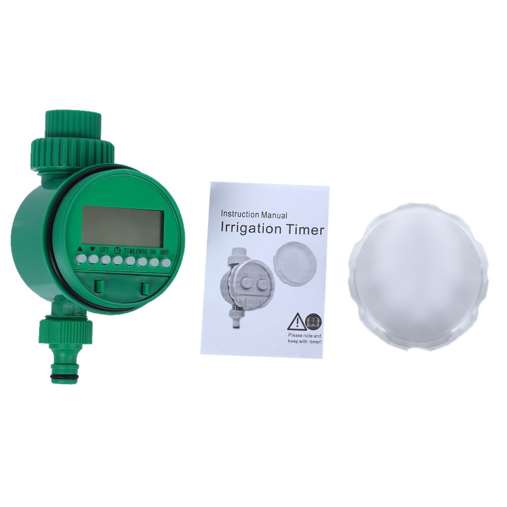Pantalla LCD, temporizador electrónico automático de agua, controlador de riego de jardín, válvula solenoide, sistema de riego Digital inteligente