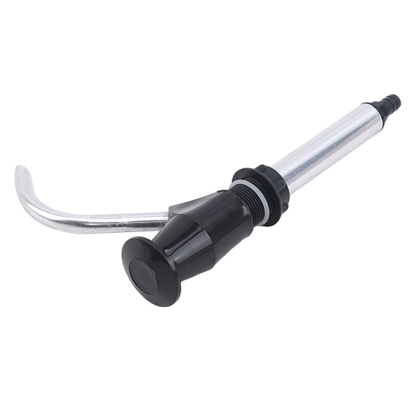 Manuell vattenflaska pumpning kran husvagn diskbänk aluminium vatten handpump kran camping trailer husbil dricksbyte 1pc
