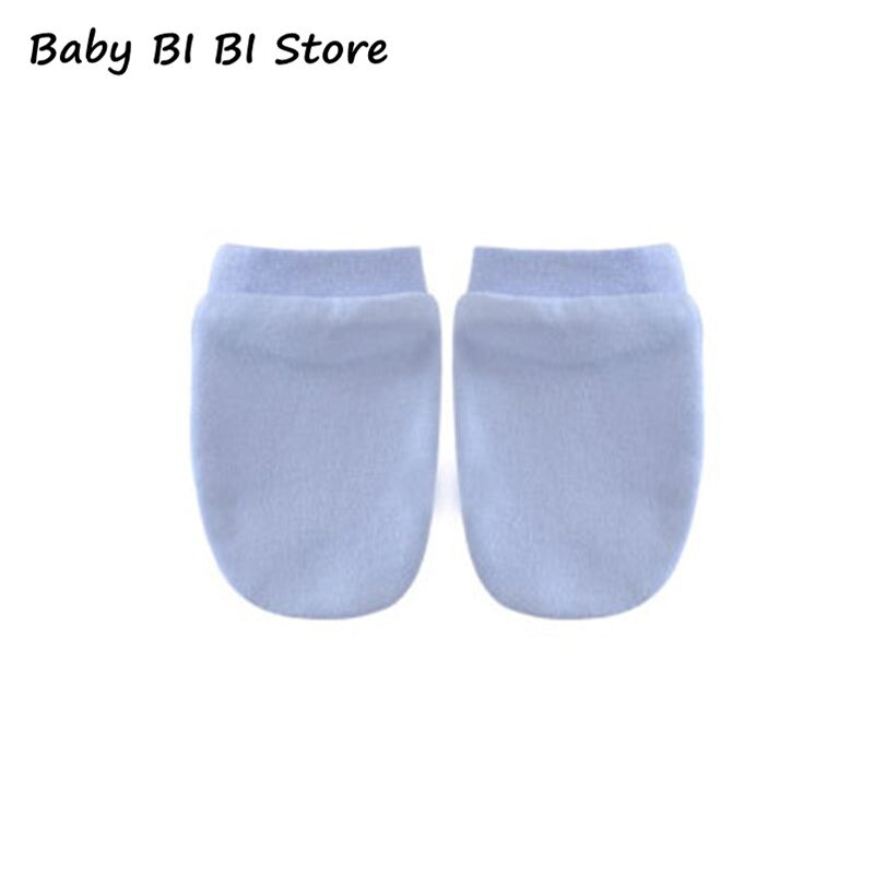 1 Pair Cotton Blended Baby Gloves Scratch Face Protection Glove Soft Newborn Infants Shower Girls Boys: 28