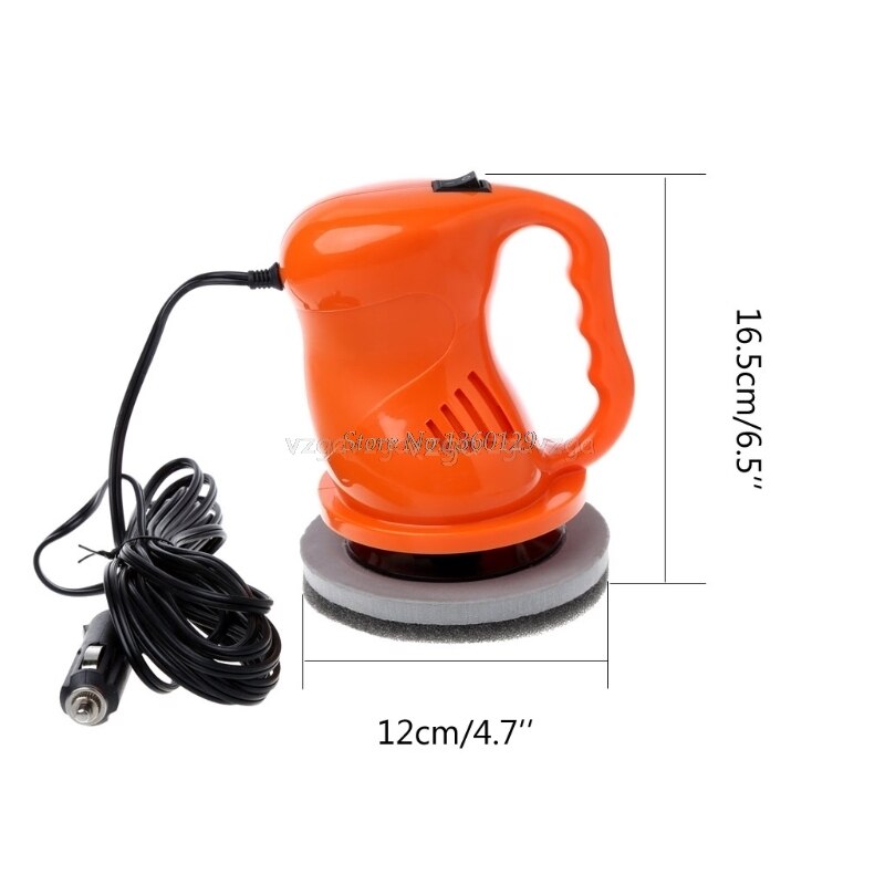 12V 40W Polishing Machine Car Auto Polisher Electric Tool Buffing Waxing Waxer &amp;