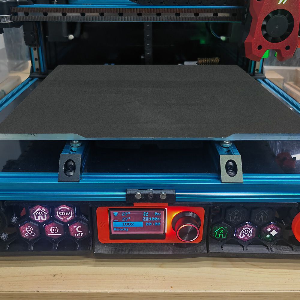 FYSETC Placa de tecla Voron Skirt Klipper placa Pcb preinstalada con LED NeoPexil para impresoras 3d Voron V2.4/Trident/Switchwire