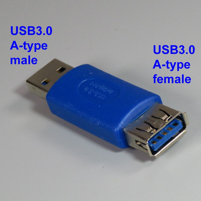 PCTONIC USB3.0 Maschio a Femmina adattatore di estensione del connettore USB 3.0 tipo-Alengthen estendere ponte connettore dongle