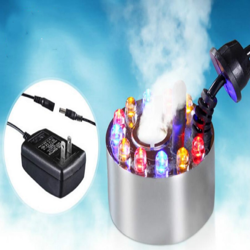 220v water fountain indoor water fall water decoration fountain home atomization increase humidity with LED