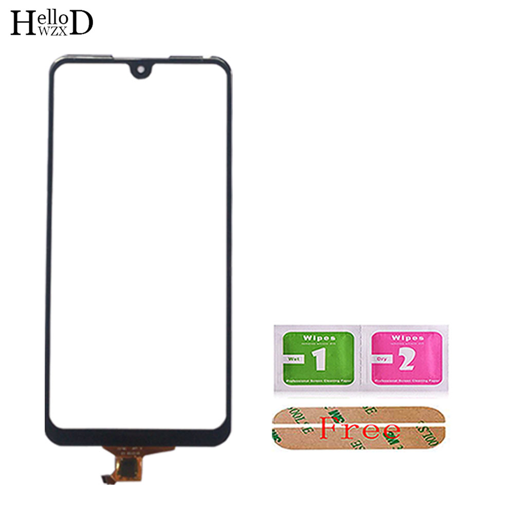 Touch Screen Panel For HUAWEI Honor 8A Honor8A JAT-AL00 Play 8A JAT-L29 Honor 8X Max Digitizer Panel Front Glass Sensor 3M Glue