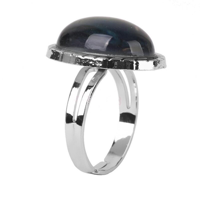 Crystal Sieraden Veranderende Kleur Mood Ring Temperatuur Emotie Gevoel RINGEN MOOD Verstelbare Size evenement feestartikelen