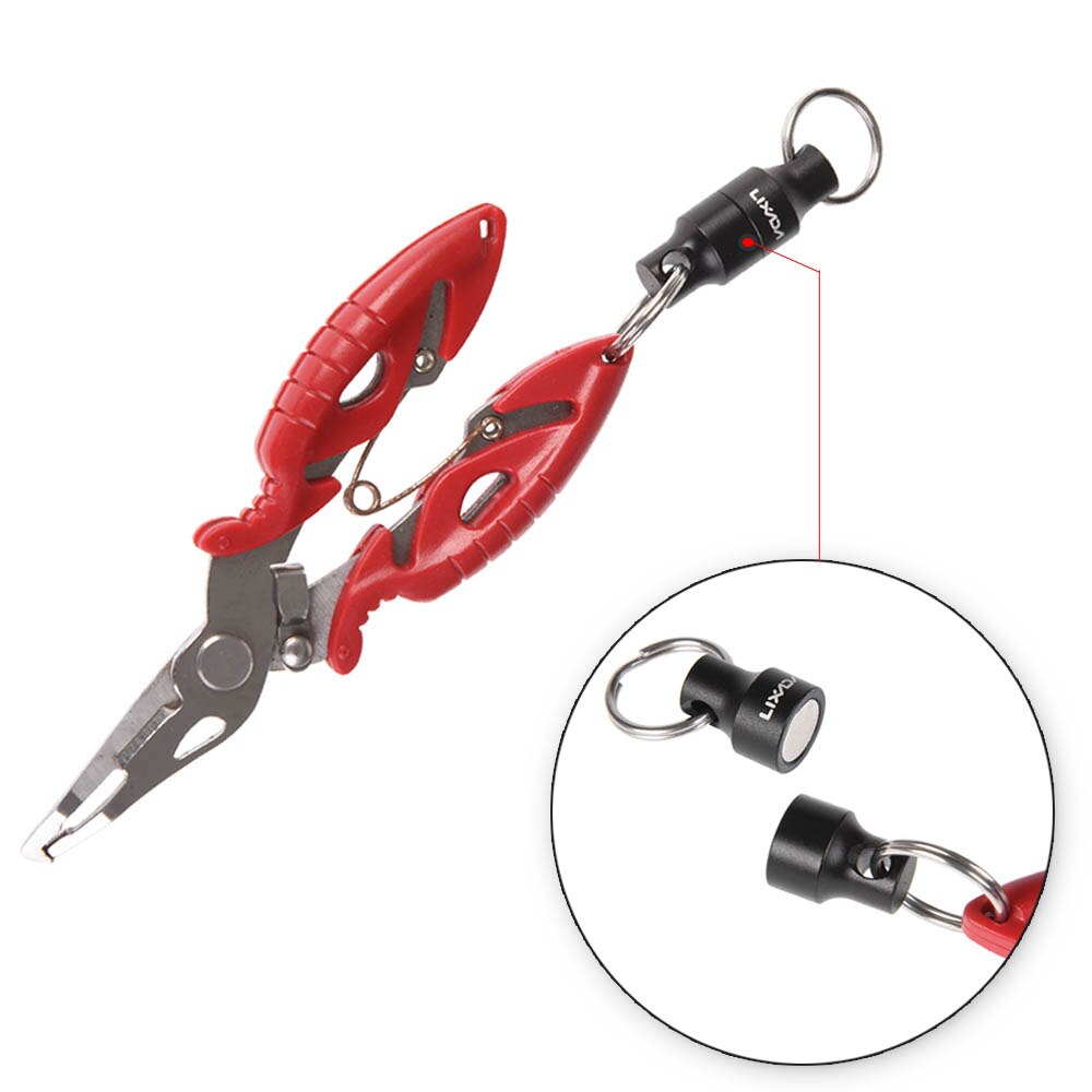 Lixada Fly Fishing Magnetic Net Release Holder Keeper Magnet Clip Landing Net Connector