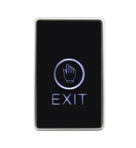 TCP/IP four Door access Control kit 10A big power access board for access system / time attendance support RFID QR reader sn:L04: touch exit button